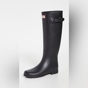 BRAND NEW Hunter Refined Tall Matte Rain Boots Size Women 7 Medium Width